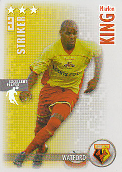 Marlon King Watford 2006/07 Shoot Out Excellent Player #321